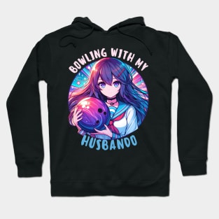 Bowling Anime girl Hoodie